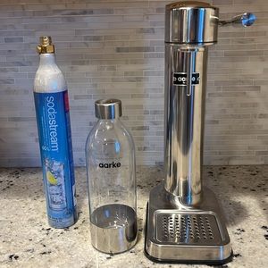 aarke Carbonator III Premium - Stainless Steel-  Sparkling & Seltzer Water Maker